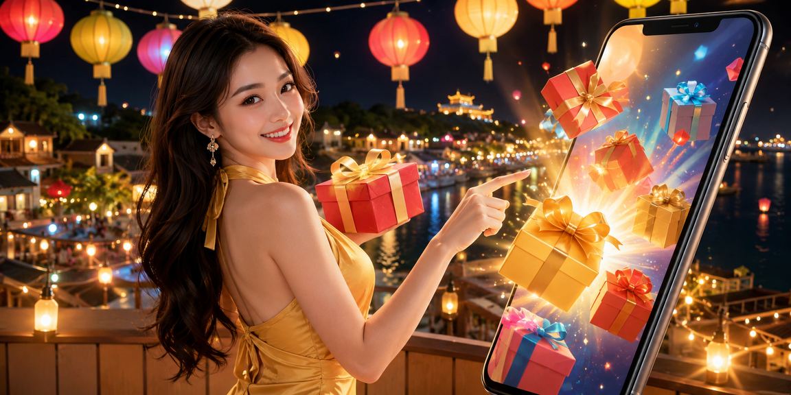 Người chơi trải nghiệm cá cược thể thao trên điện thoại tại chợ đêm Huế